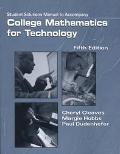 Book College Mathematics for Technology: Solutions Manual free