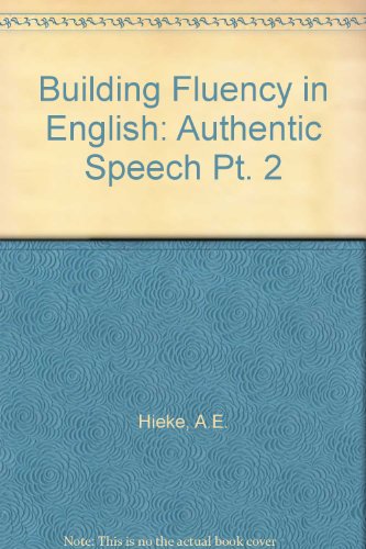 Book Building fluency in English free