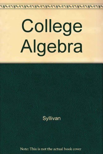 Book College Algebra free