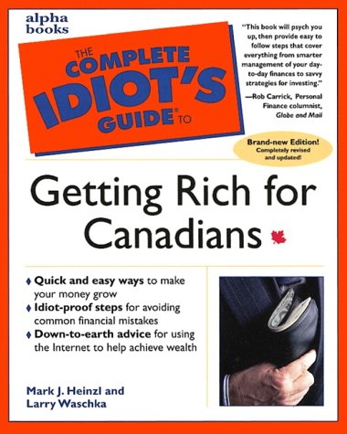 Book Complete Idiots Guide To Getting Rich For Canadians free