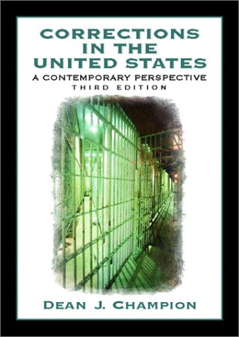 Book Corrections in the United States: A Contemporary Perspective (3rd Edition) free