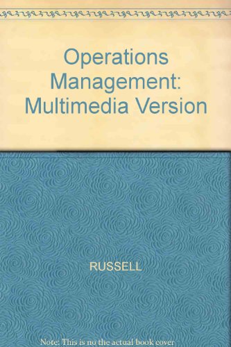 Book Operations Management: Multimedia Version free