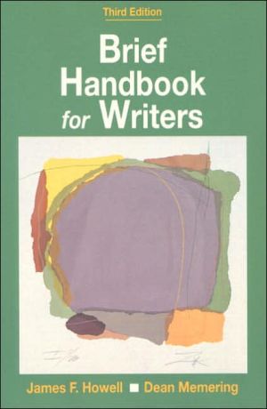 Book Brief Handbook for Writers, 3rd Edition free