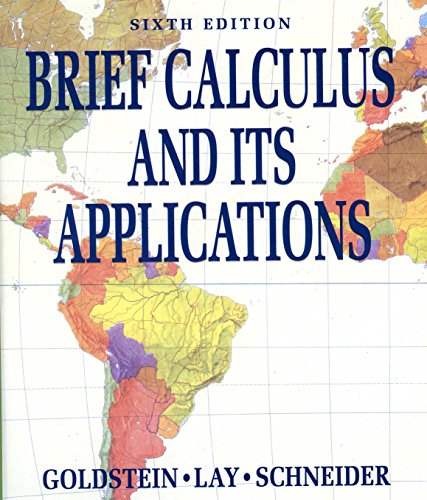 Book Brief Calculus & Its Applications free