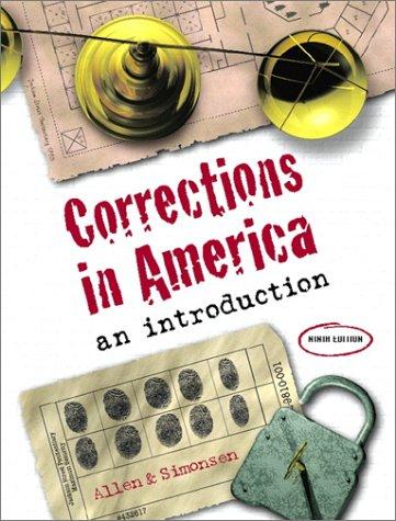 Book Corrections in America: An Introduction (9th Edition) free