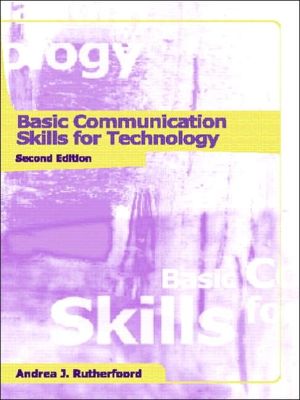 Book Basic Communication Skills for Technology (2nd Edition) free