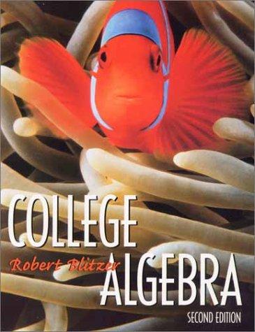Book College Algebra (2nd Edition) free