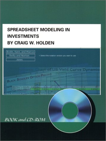 Book Spreadsheet Modeling in Investments Book and CD-ROM free