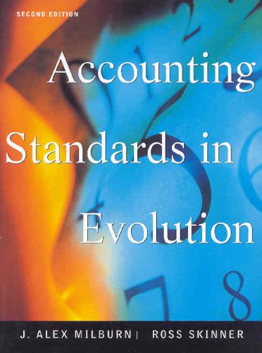 Book Accounting Standards In Evolution Cdn free
