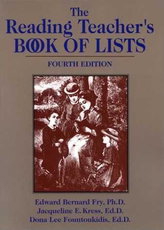 Book The Reading Teachers Book of Lists, 4th Edition free