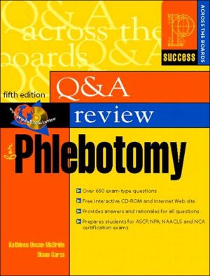 Book Question and Answer Review for Phlebotomy (5th Edition) free