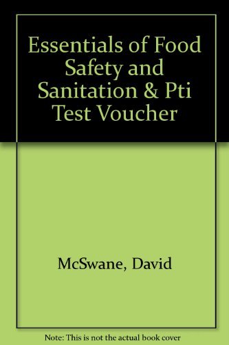 Book Essentials Of Food Safety And Sanitation & Pti Test Voucher free