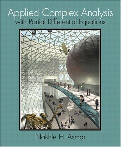 Book Applied Complex Analysis with Partial Differential Equations free