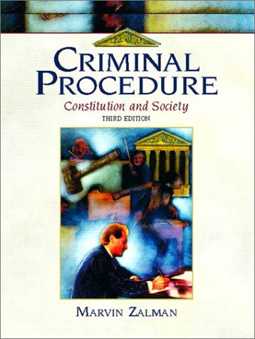 Book Criminal Procedure: Constitution and Society (3rd Edition) free