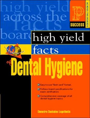 Book Prentice Hall Health's High Yield Facts of Dental Hygiene free