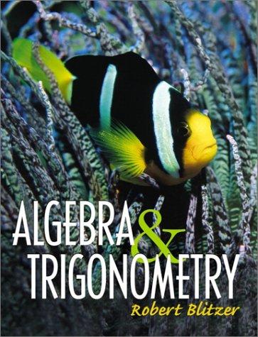 Book Algebra and Trigonometry free