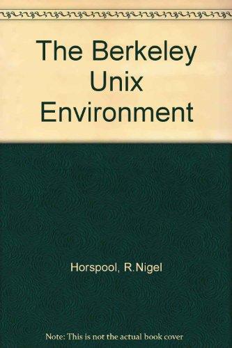 Book The Berkeley Unix Environment free