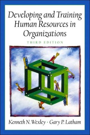 Book Developing and Training Human Resources in Organizations (Prenticee Hall Series in Human Resources) (3rd Edition) free