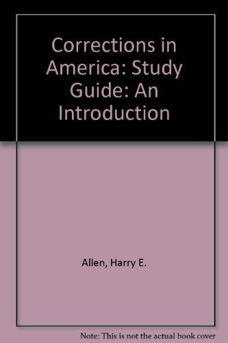 Book Corrections in America: An Introduction : Study Guide free