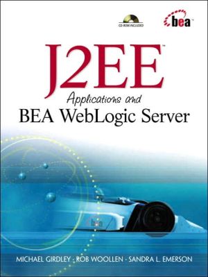 Book J2EE Applications and BEA WebLogic Server free