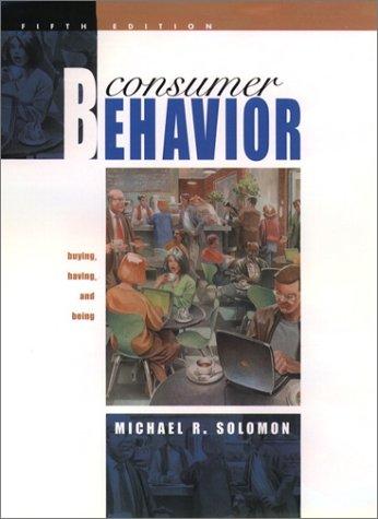 Book Consumer Behavior: Buying, Having, and Being (5th Edition) free