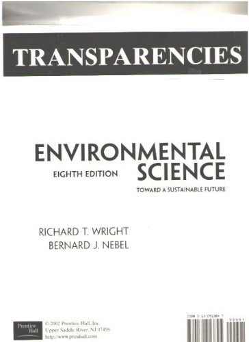 Book Environmental Sciences, Toward A Sustainable Future: Transparencies (8th Edition) free