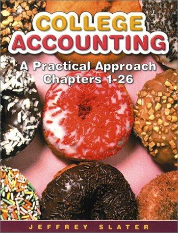 Book College Accounting: A Practical Approach 1-8 with Study Guide and Working Papers (8th Edition) free