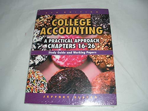 Book Study Guide And Working Papers: Chapters 16-26 free