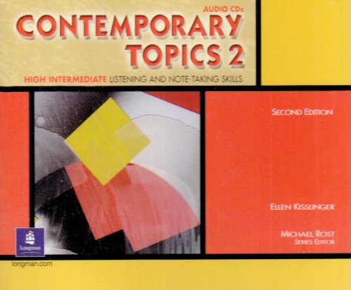 Book Contemporary Topic: Intermediate Listening and Note-Taking Skills (Contemporary Topics) free