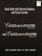 Book Study Guide With Selected Solutions and Visual Calculus : Calculus and Its Applications, Brief Calculus and Its Applications free