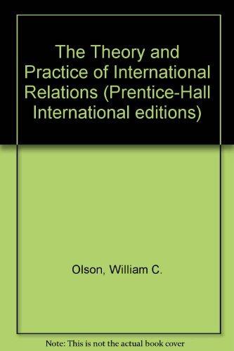 Book The Theory And Practice Of International Relations (prentice-hall International Editions) free