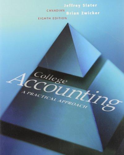 Book College Accounting : A Practical Approach free