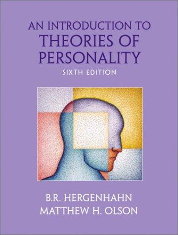Book An Introduction to Theories of Personality free