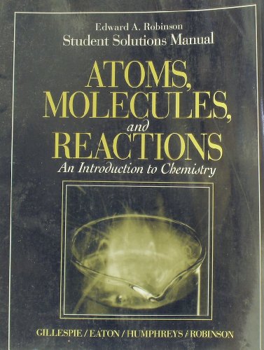 Book Atom Molecules Reaction Ssm free