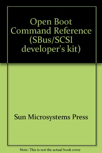 Book Openboot Command Reference free