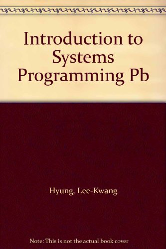 Book Introduction To Systems Programming free