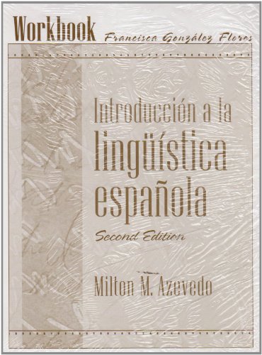 Book Workbook for Introduccin a la lingüística española free