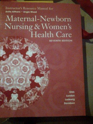 Book Instructor's Resource Manual For Maternal-newborn Nursing & Women's Health Care (seventh Edition) free