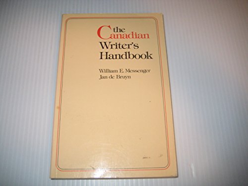 Book The Canadian Writer's Handbook free