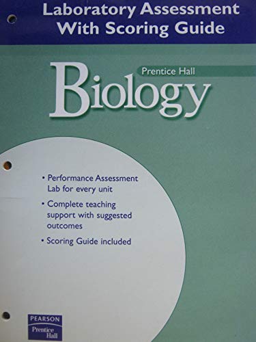 Book PRENTICE HALL MILLER LEVINE BIOLOGY LABORATORY ASSESSMENT WITH SCORING GUIDE SECOND EDITION 2004 free