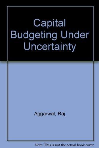 Book Capital Budgeting Under Uncertainty free