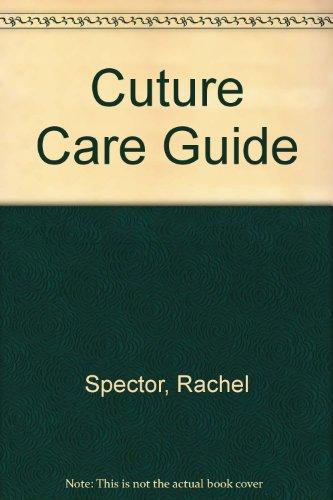 Book Culture Care Guide for Cultural Diversity in Health & Illness free