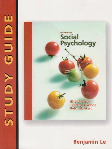Book Social Psychology: Study Guide free