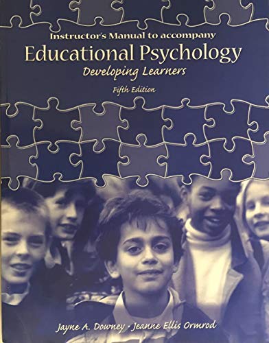 Book Educational Psychology, Developing Learners free