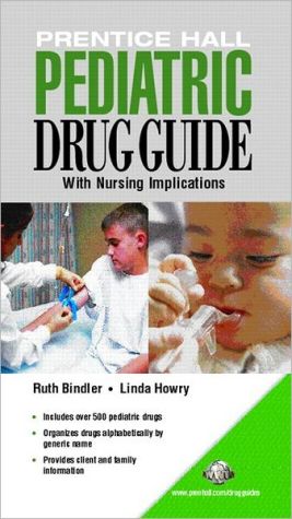 Book Prentice Hall Pediatric Drug Guide free
