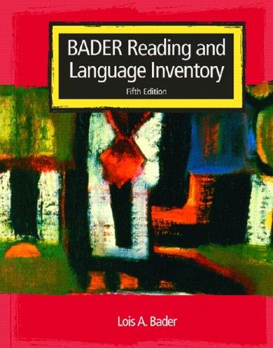 Book Reading and Language Inventory (5th Edition) free