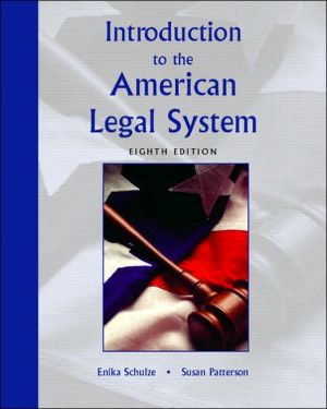 Book Introduction to the American Legal System (8th Edition) free