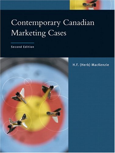 Book Contemporary Canadian Marketing Cases free
