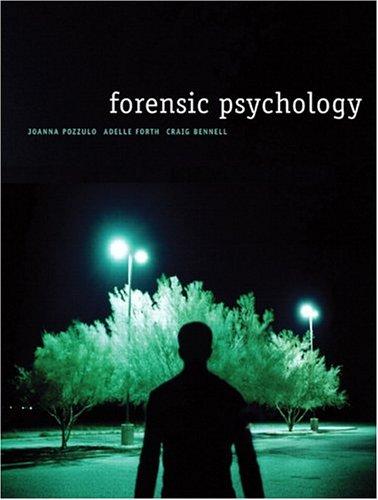 Book Forensic Psychology free