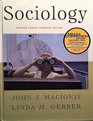 Book Sociology Updated Fourth Canadian Edition 4th free